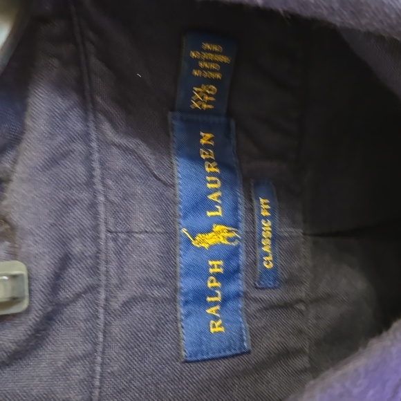 Mens Ralph Lauren Classic Fit Short Sleeve Button Shirt Sz XXL - Picture 3 of 4